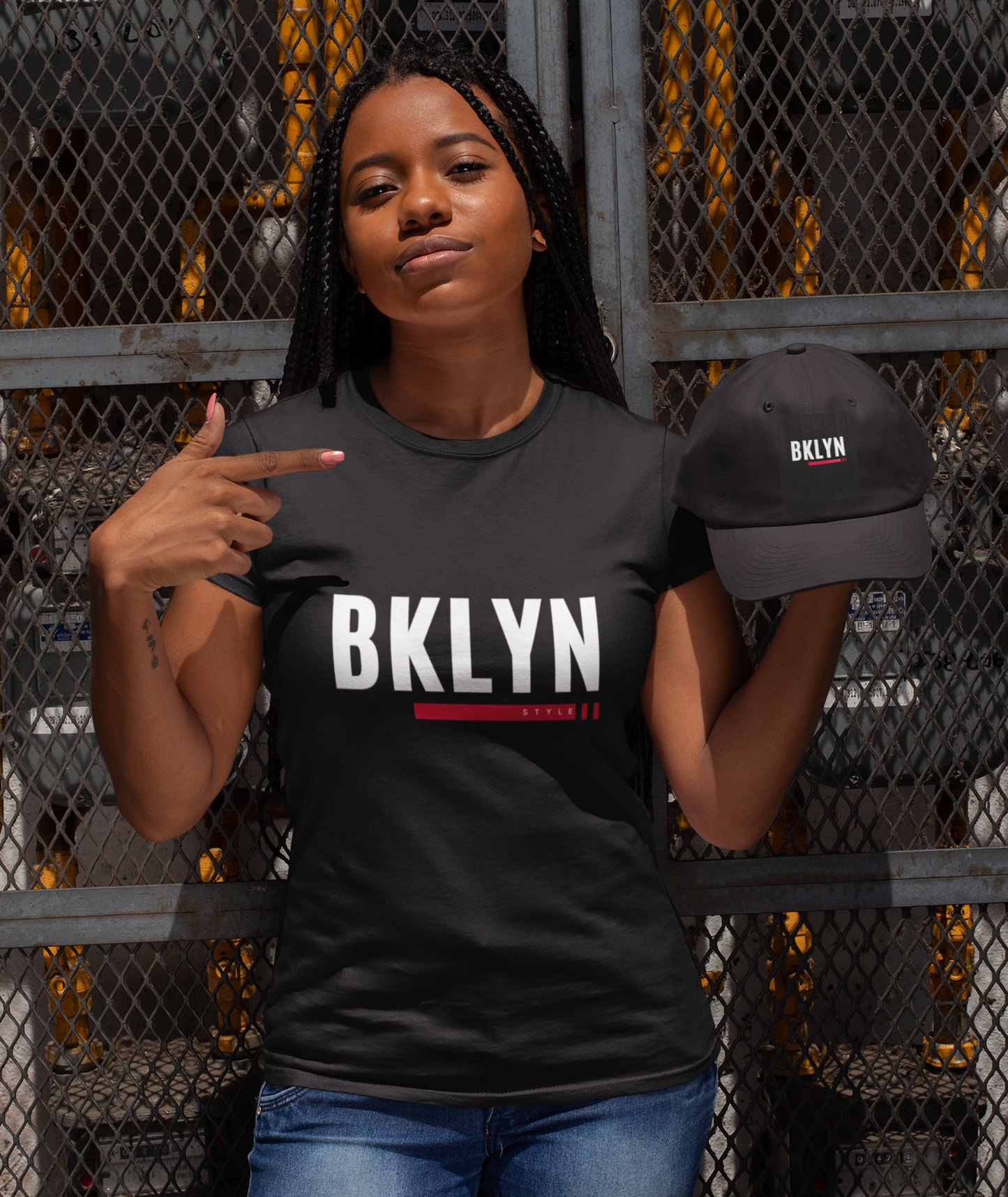 Short Sleeve BKLYN Black Tee