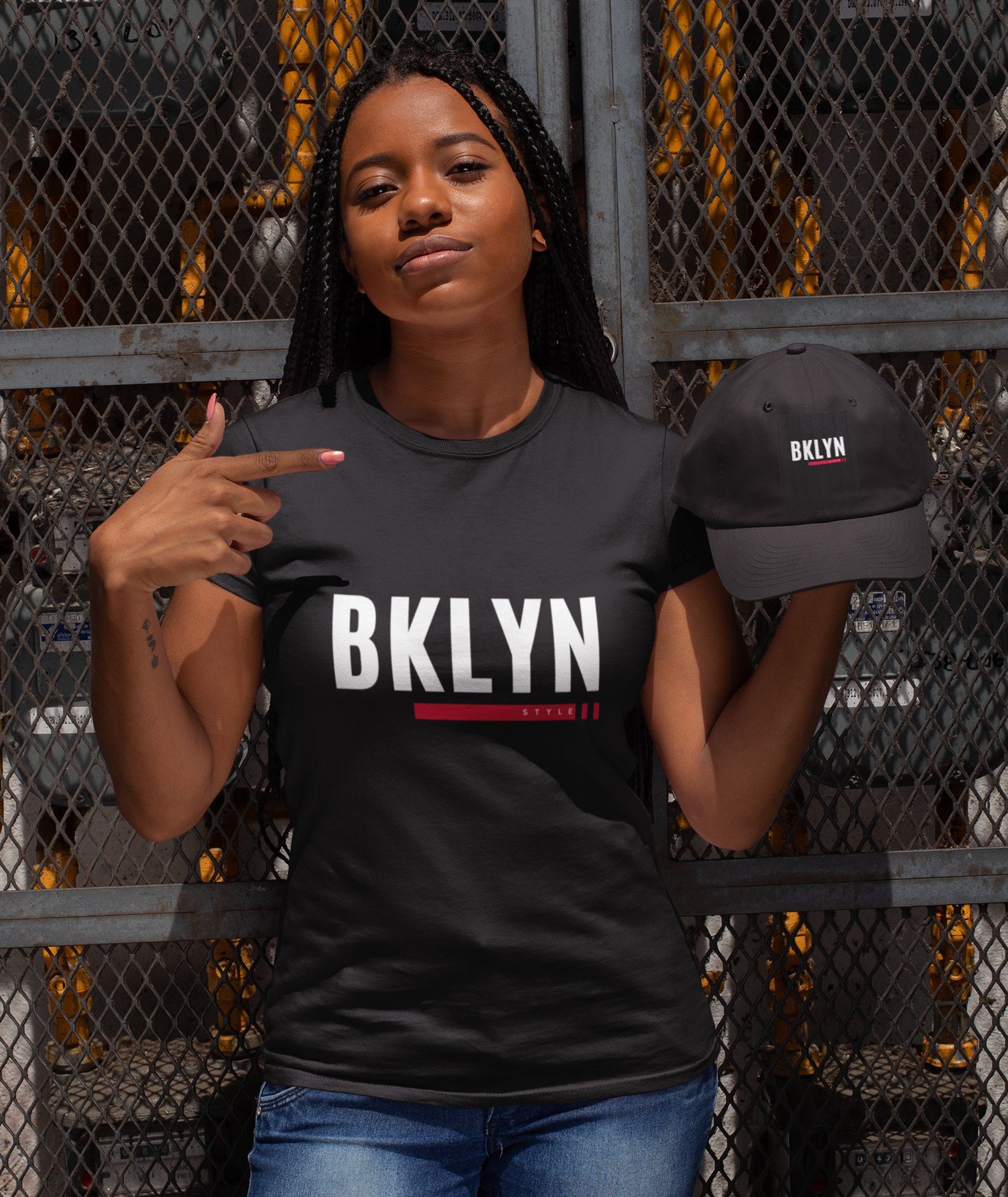 Short Sleeve BKLYN Black Tee