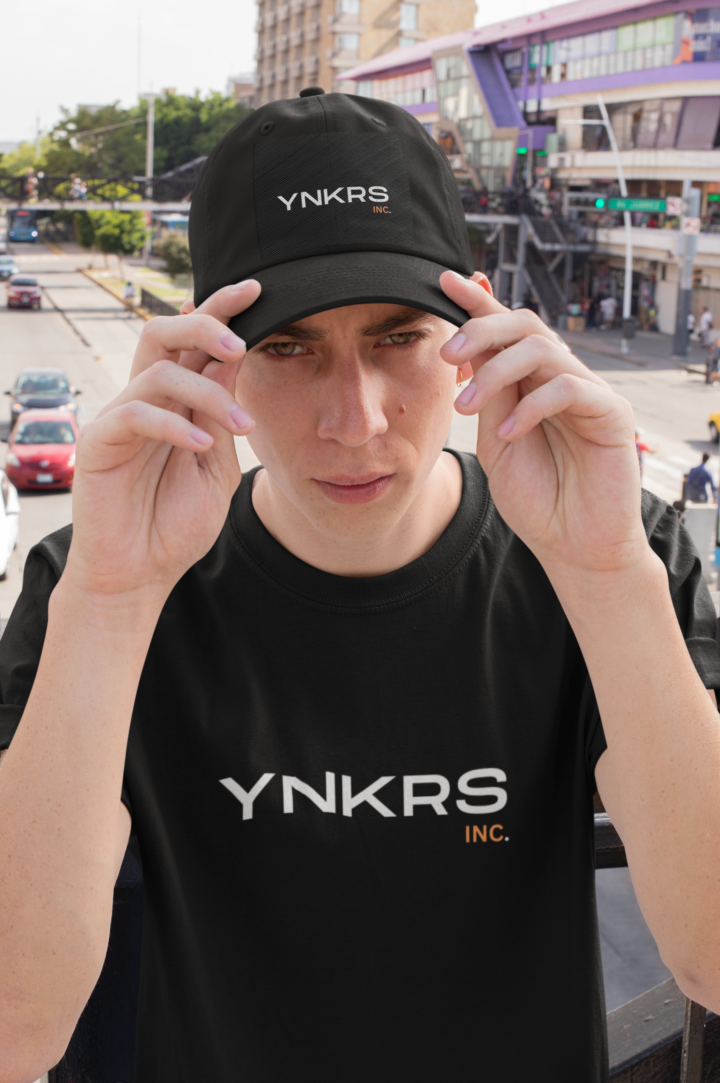 YNKRS TEE & HAT COMBO